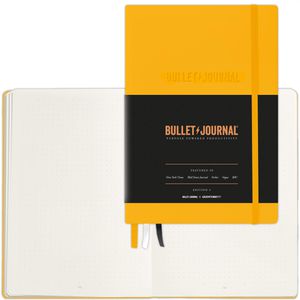 Notizbuch Leuchtturm1917 Bullet Journal 2, 371205, gelb, A5