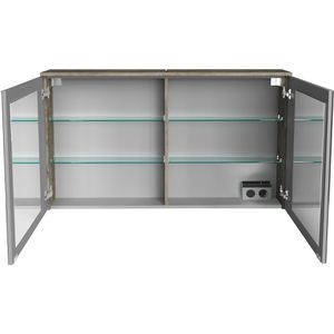 Produktbild für Spiegelschrank Fackelmann Oxford 83388, eiche