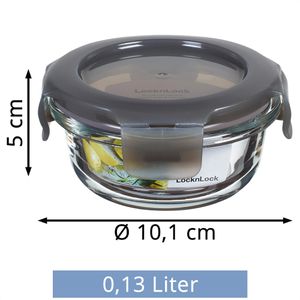 Produktbild für Frischhaltedose LocknLock LLG812G, aus Glas