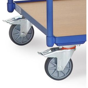 Produktbild für Tischwagen Fetra 2956, aus Metall &amp; Holz