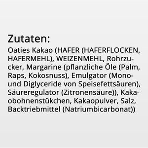 Produktbild für Kekse Hoppe Oaties Hafergebäck Kakao