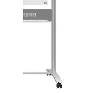 Produktbild für Glas-Magnettafel Nobo 1903943 mobil, auf Rollen