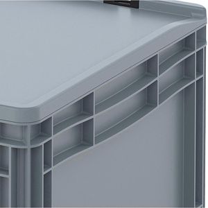Produktbild für Eurobox AUER ED 64/32 HG, grau, 66 Liter