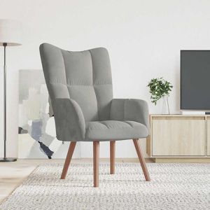 Produktbild für Loungesessel vidaXL 328051, hellgrau