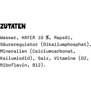 Produktbild für Haferdrink Oatly aus europäischem Hafer, No Sugars