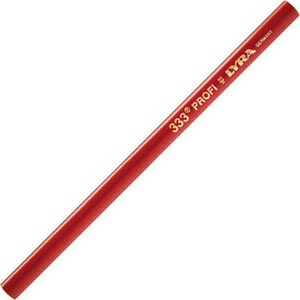Zimmermanns-Bleistifte 6 Stück=1Pack rot Länge 175mm 