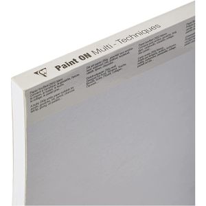 Produktbild für Zeichenblock Clairefontaine PaintON 96537C, A4