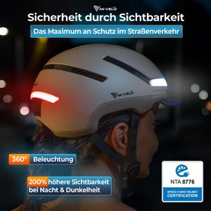 Produktbild für Fahrradhelm Mivelo Nova, für Damen &amp; Herren