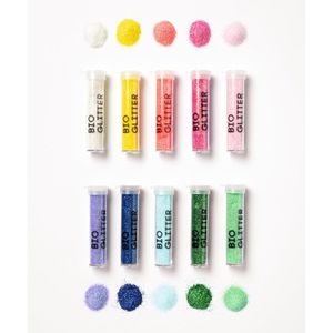Produktbild für Glitzer Folia 57817 Bio Glitter Mix Rainbow L