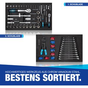 Produktbild für Werkzeugwagen NTG WZW.3010, bestückt