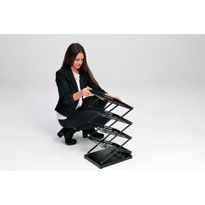 Produktbild für Prospekthalter Update-Displays TechArt, schwarz