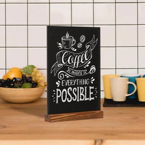 Produktbild für Tischaufsteller Europel Kreidetafel, 356268, A4