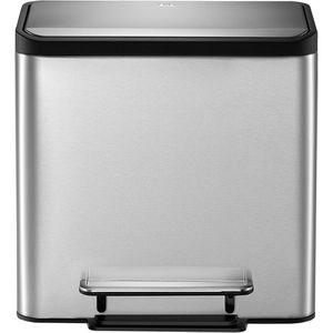 Produktbild für Mülleimer EKO EcoCasa, VB 912824, matt silber