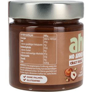 Produktbild für Schokocreme ahead No Added Sugar Spread, Crazy Hazelnut