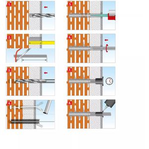 Produktbild für Dübel Tox 084600153, Thermo Proof Plus M16