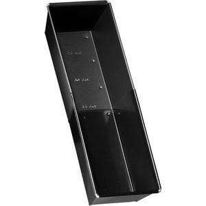 Produktbild für Backform Zenker Black Metallic, Brotbackform ausziehbar, Stahl