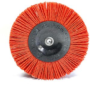 Produktbild für Drahtbürste S&amp;R 135.920.100, grob, Scheibenbürste Ø 100mm