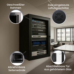 Produktbild für Netzwerkschrank Extralink Standard, EX.14367, 19 Zoll
