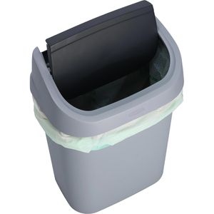 Produktbild für Mülleimer Curver Allibert Mistral Swing, hellgrau
