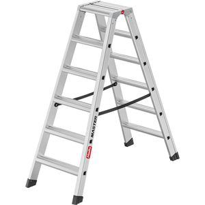 Produktbild für Stehleiter Hailo Master D100, 10000113, beidseitig begehbar