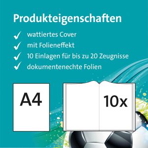 Produktbild für Zeugnismappe Roth 88582, mit Design und Effekt, A4