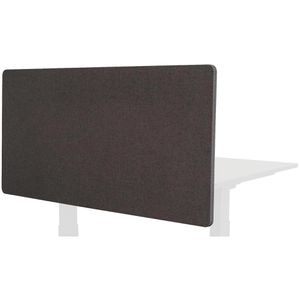 Produktbild für Tischtrennwand Luxor RCLM-BP-SG-120, schiefergrau