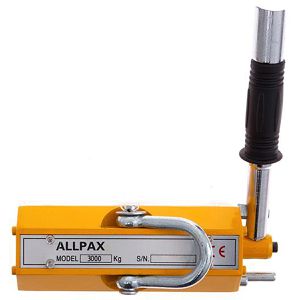 Produktbild für Lasthebemagnet Allpax 10023890, mit Handhebel