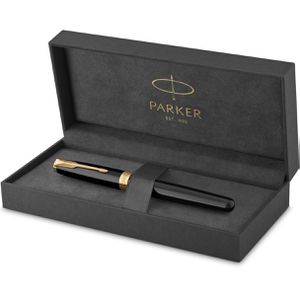 Produktbild für Tintenroller Parker Sonnet Black Lacquer G.C.