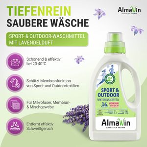 Produktbild für Waschmittel AlmaWin Sport &amp; Outdoor