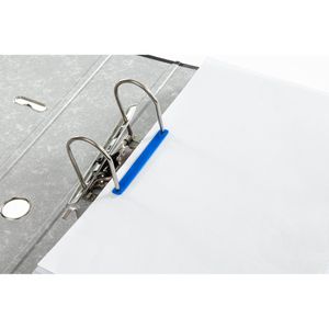 Produktbild für Heftstreifen Top-Print Bi-Clip, 9 x 110mm, blau