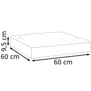 Produktbild für Auflage vidaXL 361792 , aus Oxford-Gewebe