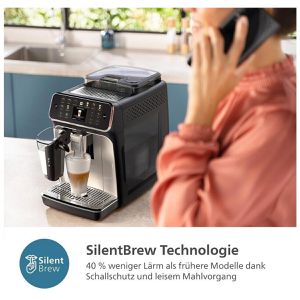 Produktbild für Kaffeevollautomat Philips Series 5500 EP5547/90, mattschwarz