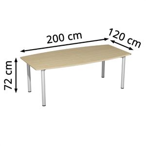 Produktbild für Konferenztisch Geramöbel S-710216-AS