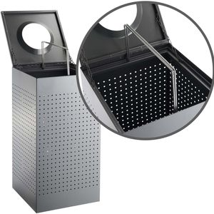 Produktbild für Mülleimer Böttcher-AG grau