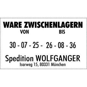 Produktbild für Datumstempel Trodat Professional 5466/PL,schwarz,selbstfärbend