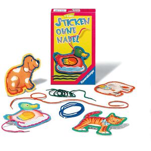 Produktbild für Motorikspielzeug Ravensburger 23099, Sticken ohne Nadel