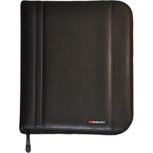 Produktbild für Schreibmappe Monolith 2754 schwarz, Kunstleder