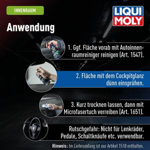 Produktbild für Cockpitspray Liqui-Moly 1510, Cockpitglanz