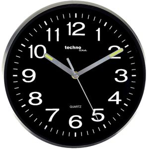 Wanduhr Technoline WT 7620, Metall, analog, Quarzuhr