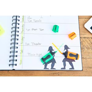 Produktbild für Textmarker Edding 7, Mini Highlighter, 5 Stück