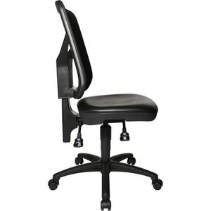 Produktbild für Arbeitsstuhl Topstar Tec 80 PK, 73280 PU0, schwarz