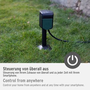 Produktbild für Gartensteckdose Brennenstuhl Connect, mit Erdspieß