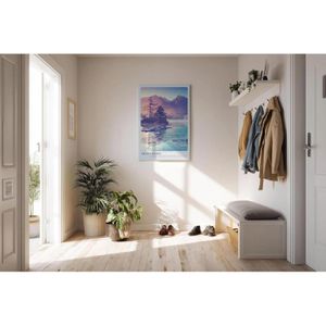 Produktbild für Wandbild Sinus-Art Hintersee in Bayern