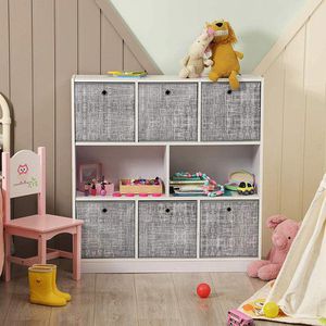 Produktbild für Aufbewahrungskorb Songmics RFB02LG-3, 27L, Set