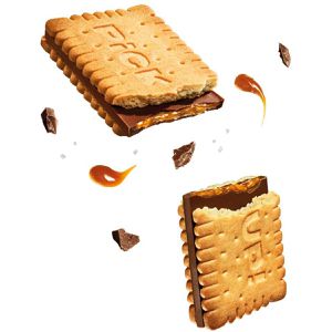 Produktbild für Kekse Leibniz PiCK UP! Salted Caramel