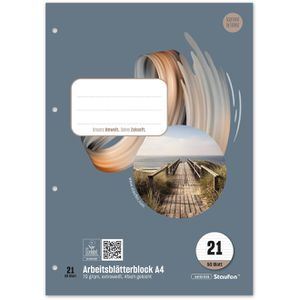 Produktbild für Arbeitsblock Staufen Style, 040450004, A4, liniert