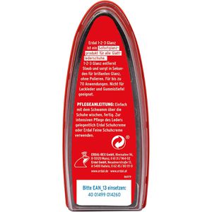 Produktbild für Schuhcreme Erdal Express 1-2-3 Glanz, farblos