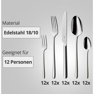 Produktbild für Besteck-Set WMF Professional Scala, Edelstahl 18/10