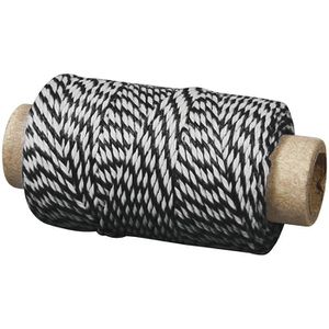 Bindfaden Rayher 55517576, Garn, schwarz