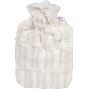 Wärmflasche Hugo-Frosch Klassik Tierfelloptik, 1,8 Liter